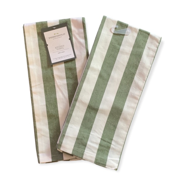 Threshold Cotton Striped Kitchen Towel Set of 2 - Picture 4 of 5